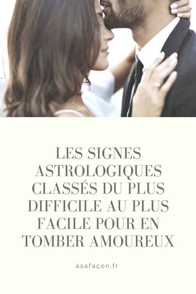 Les Signes Astrologiques Classés Du Plus Difficile Au Plus Facile Pour En Tomber Amoureux