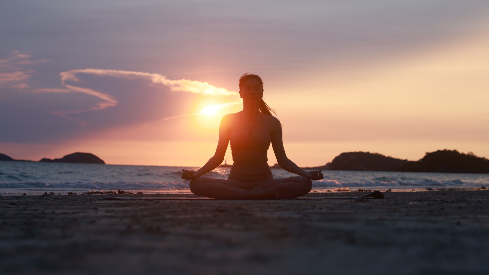 femme meditant