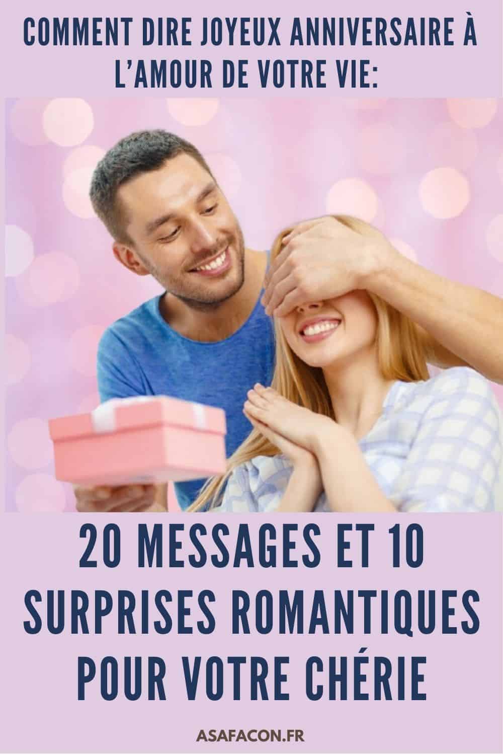 Comment Dire Joyeux Anniversaire À L’amour De Votre Vie: 20 Messages Et 10 Surprises Romantiques Pour Votre Chérie