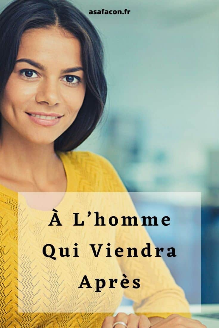 À L’homme Qui Viendra Après