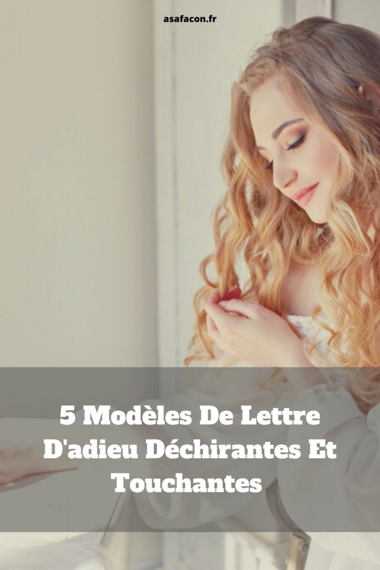 5 Modèles De Lettre D
