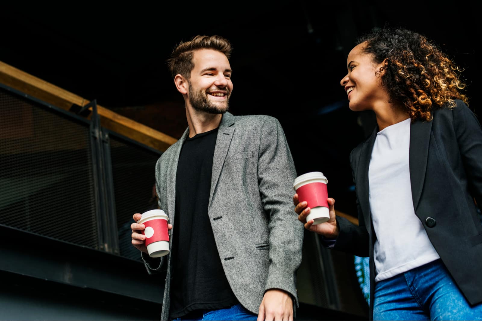 partenaires ayant du café à emporter