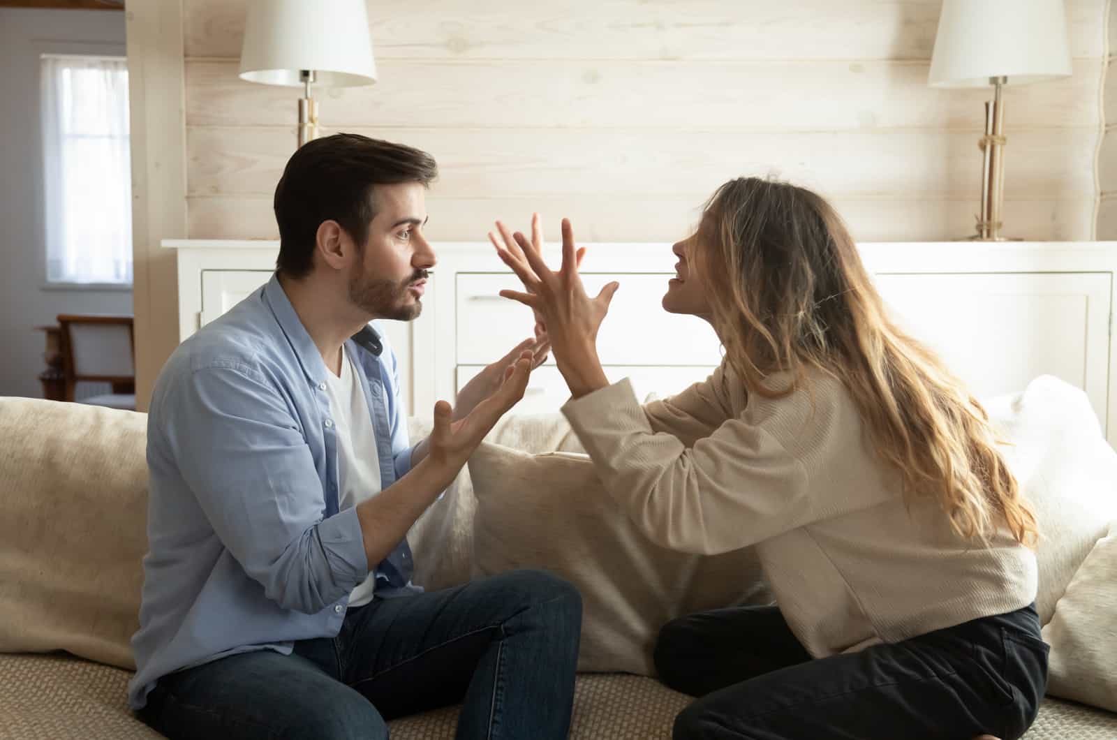 couple qui se dispute