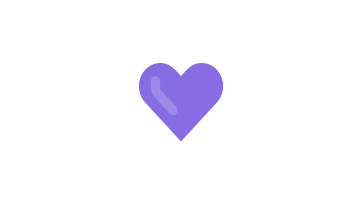 Le Cœur Violet : Signification De Cet Emoji Et Des Autres Cœurs