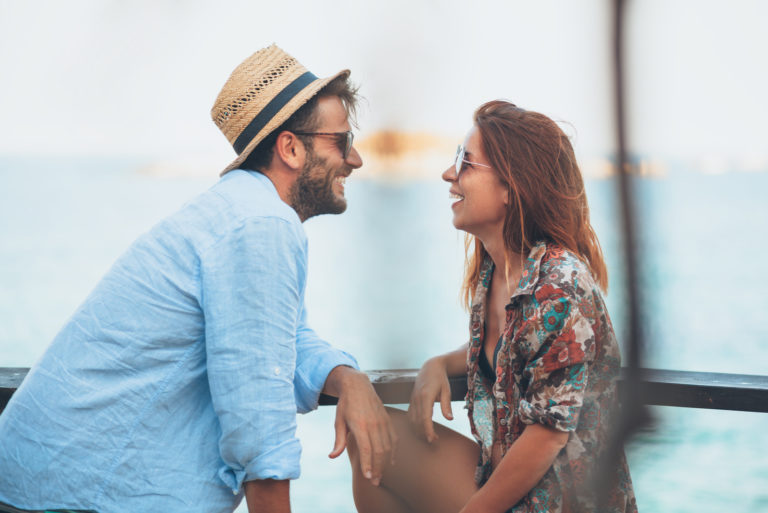 couple qui parle