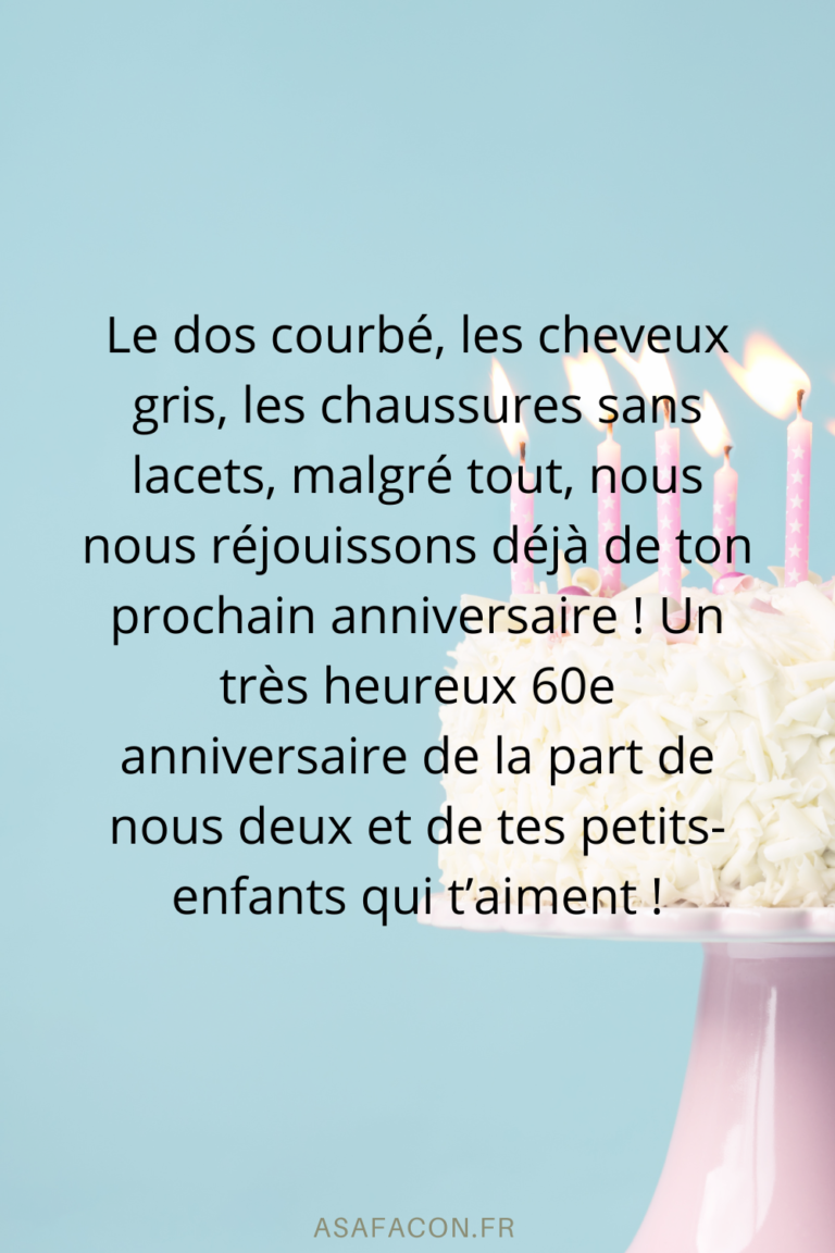 Anniversaire 60 Ans Femme 43 Idées De Vœux Sympas 