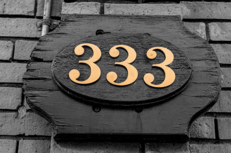 333 numéro d'adresse