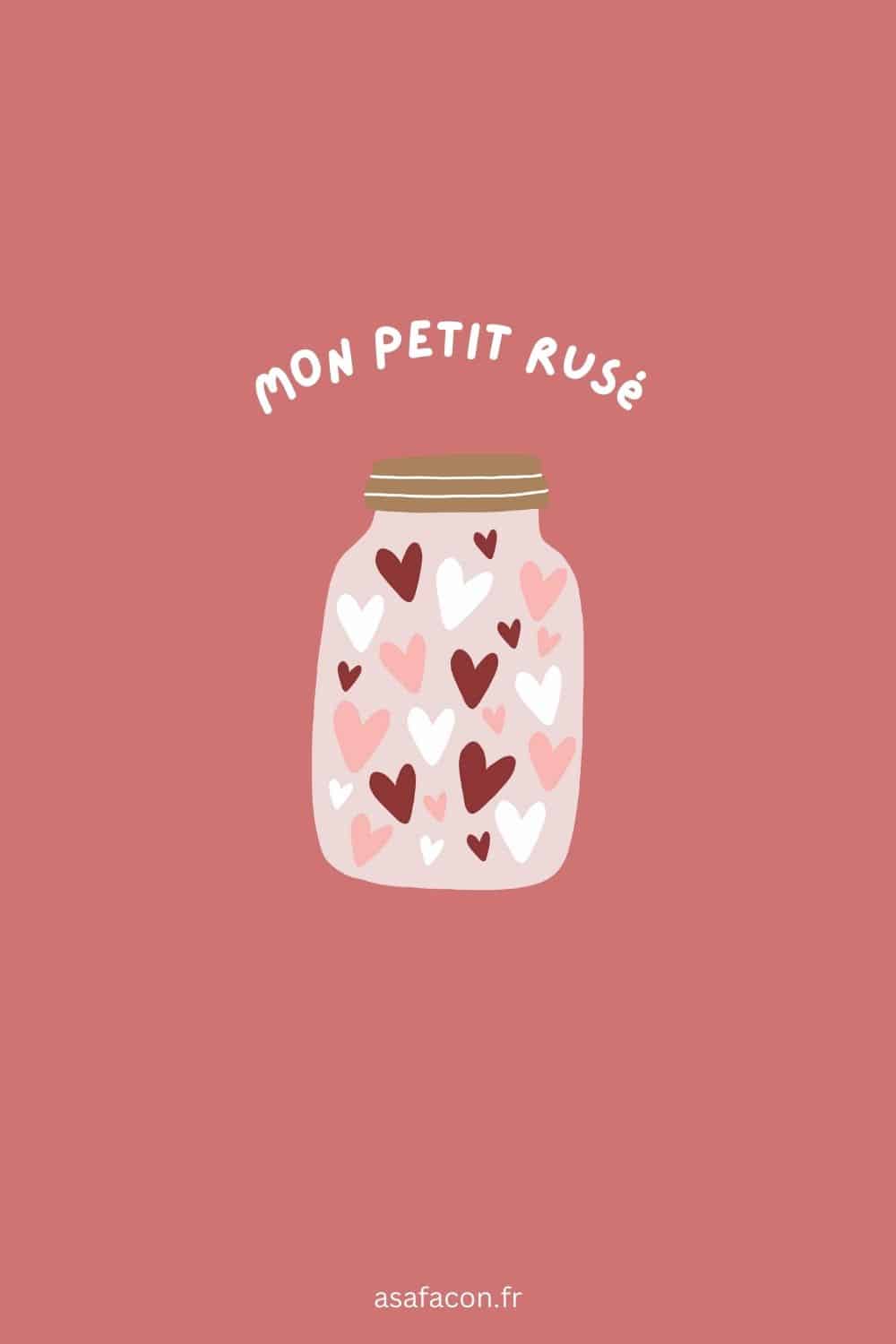 Mon petit rusé.