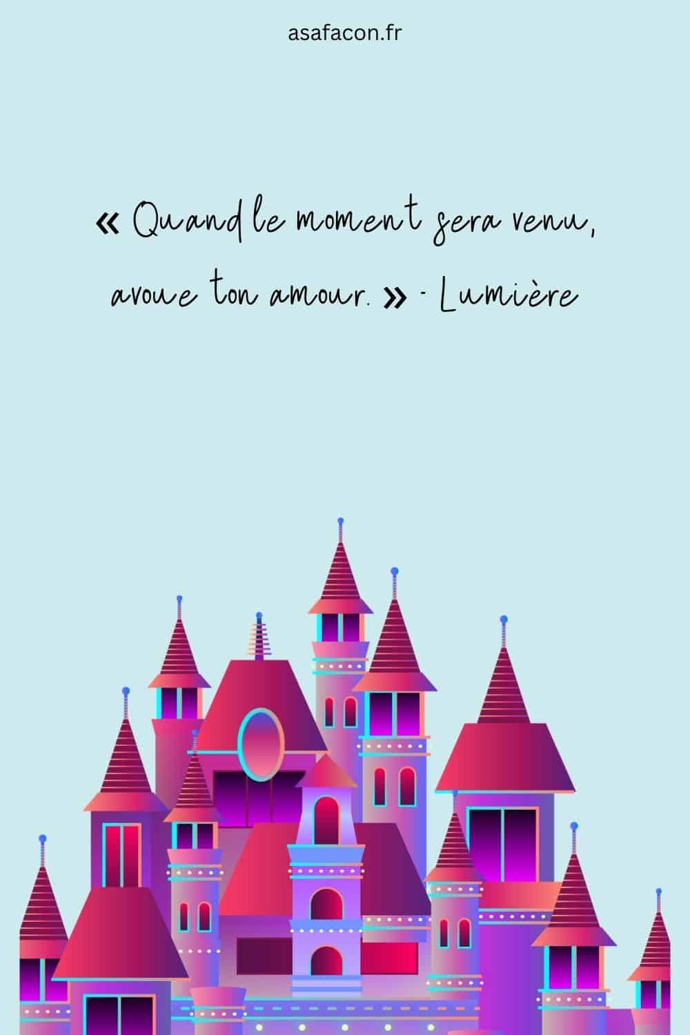 citations d’amour Disney La Belle Et La Bête