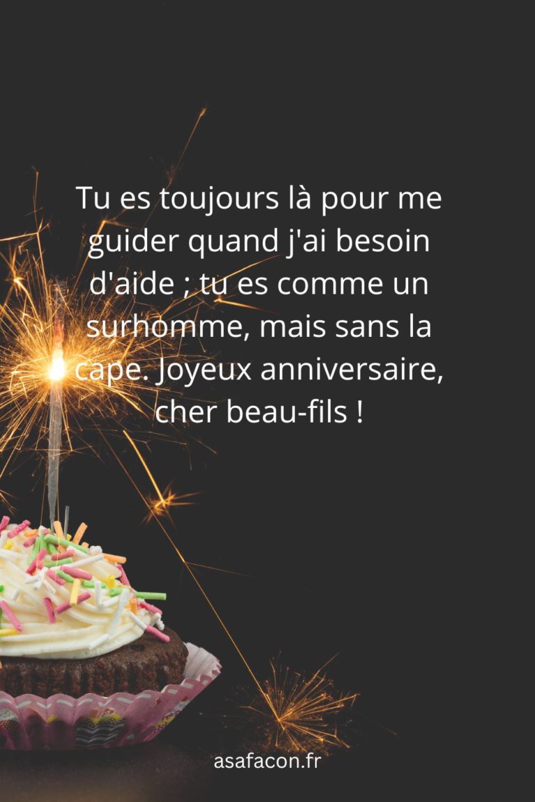 75 Vœux De Joyeux Anniversaire Pour Mon Gendre Avec Humour