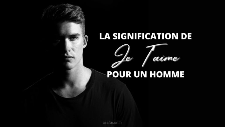 je taime pour un homme