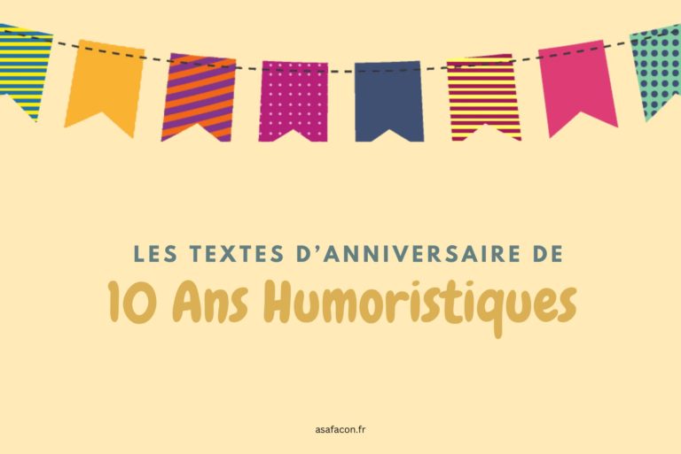 paroles pour 10e anniversaire