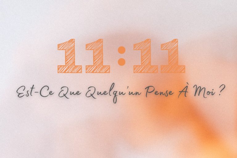 11h11 quelqu un pense à moi