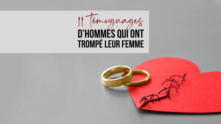 un homme trompe une femme